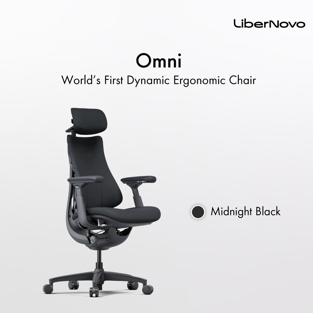 [Pre-Order, ETA: Mid April] LiberNovo Omni Dynamic Ergonomic Chair