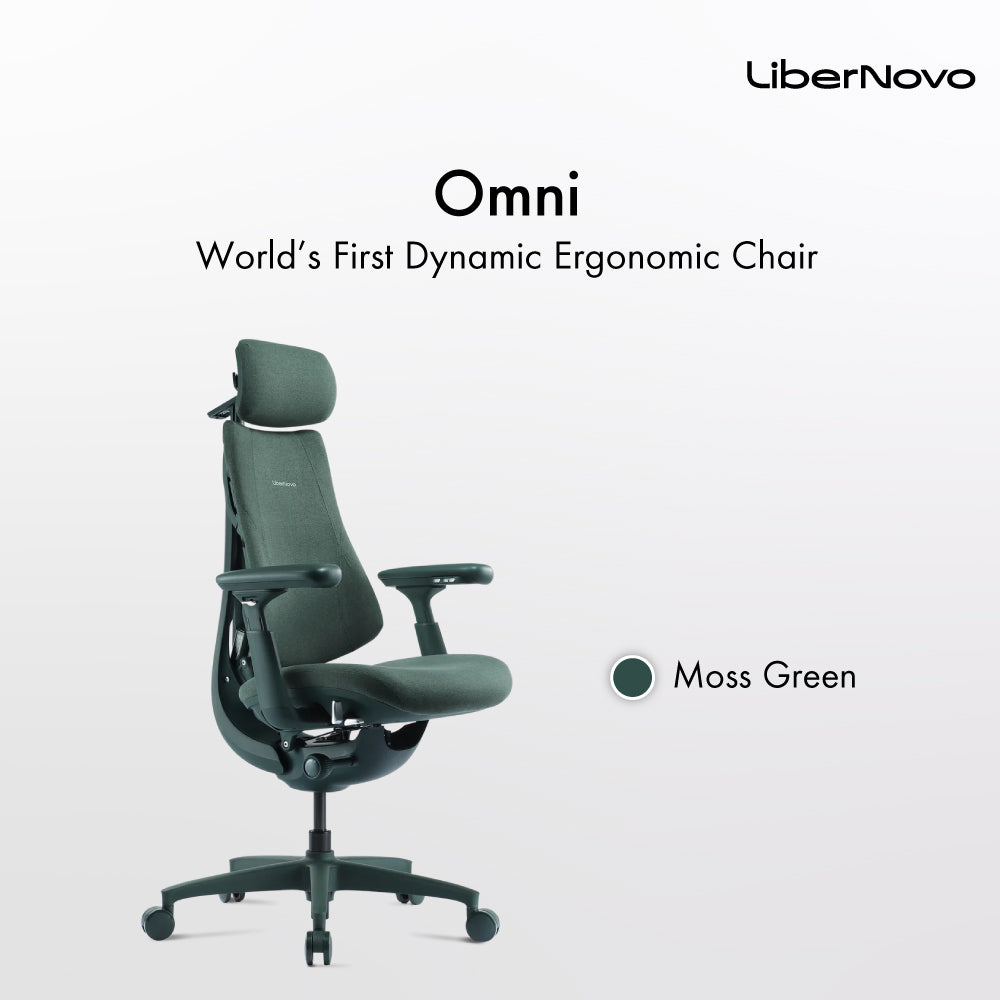 [Pre-Order, ETA: Mid April] LiberNovo Omni Dynamic Ergonomic Chair